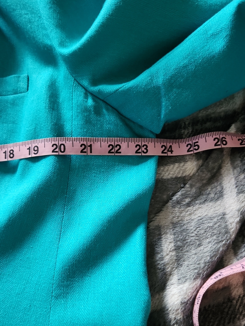 Teal Blazer/ Jacket XL - Picture 6 of 6